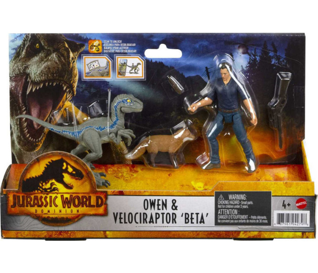 Jurassic World - Dinosaurus s figúrkou