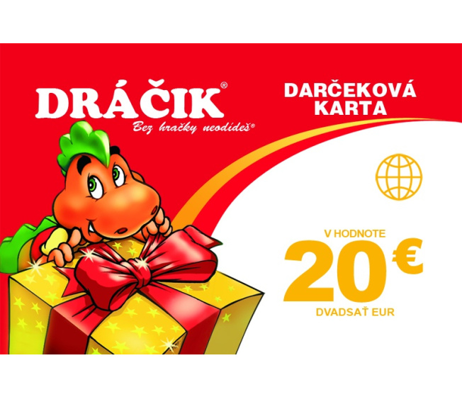 Darčeková karta 20€