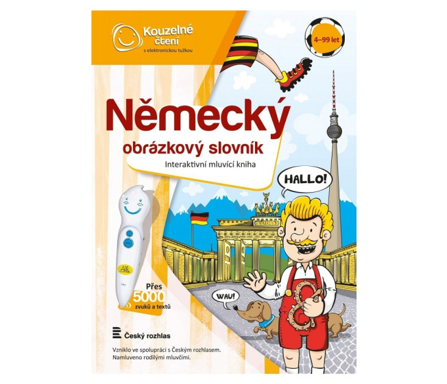 Kouzelné čtení - Německý obrázkový slovník