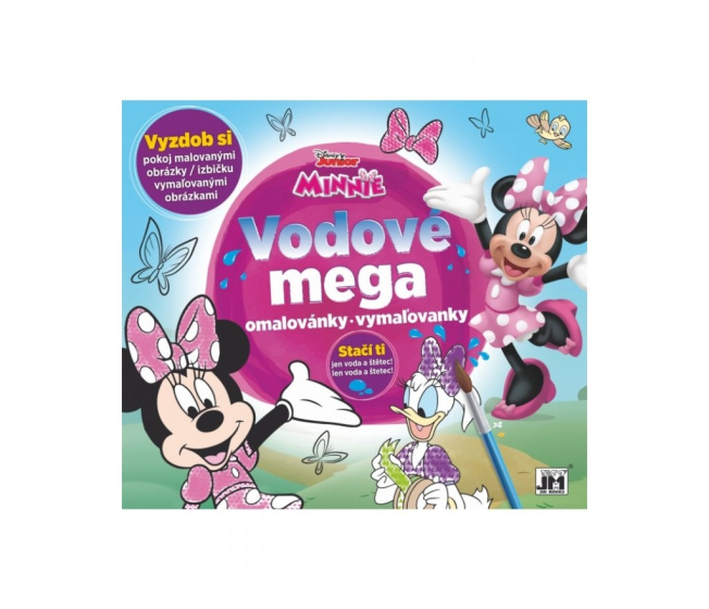 Minnie Mouse - Vodové mega maľovanky