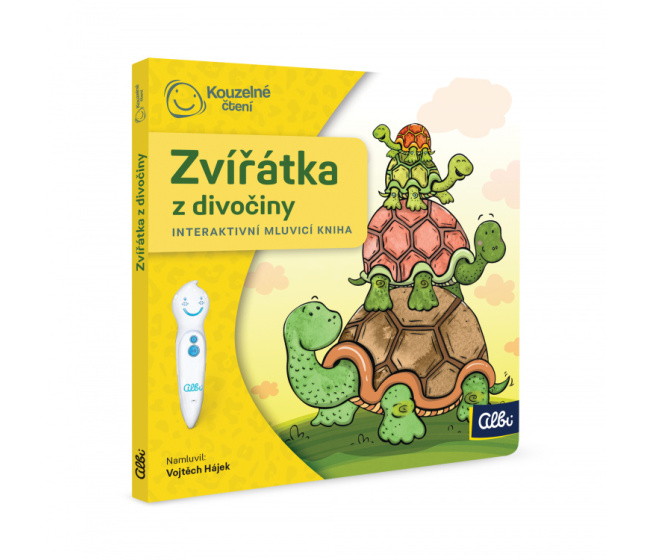 Kouzelné čtení - Minikniha Zvířátka z divočiny