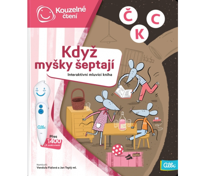 Kouzelné čtení - Kniha Když myšky šeptají