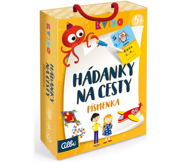 Kvído - Hádanky na cesty - Písmenká