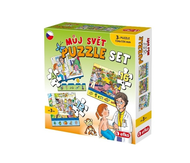 Puzzle 3 v 1 – Môj svet