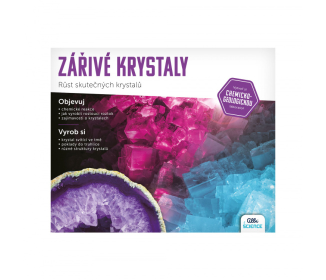 Laboratórium - Žiarivé kryštály