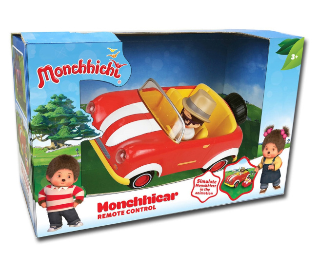 IR Monchhichi -Autíčko s figúrkou