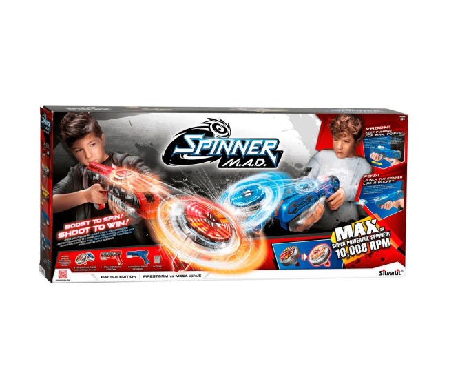 Spinner M.A.D. - Firestorm vs. Mega Wave