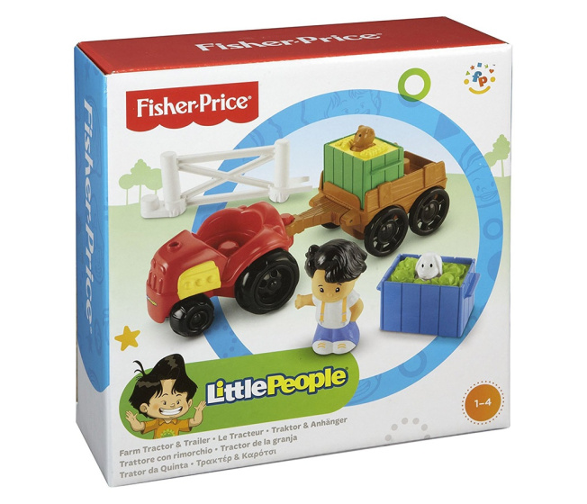 Fisher-Price - Traktor s prívesom