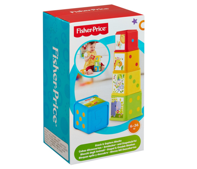 Fisher-Price - Veža skladacia so zvieratkami