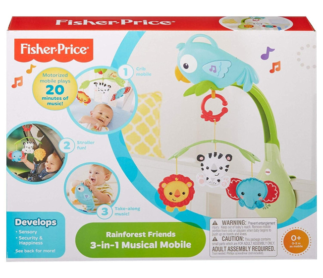 Fisher-Price - Kolotoč nad postieľku 3v1