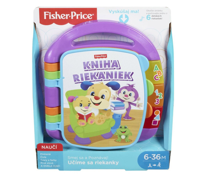 Fisher-Price - Kniha riekaniek