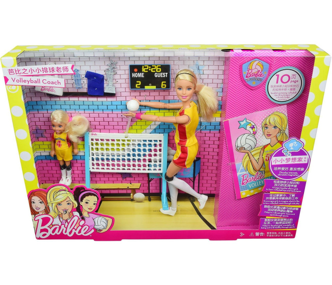 Barbie – Trénerka volejbalu