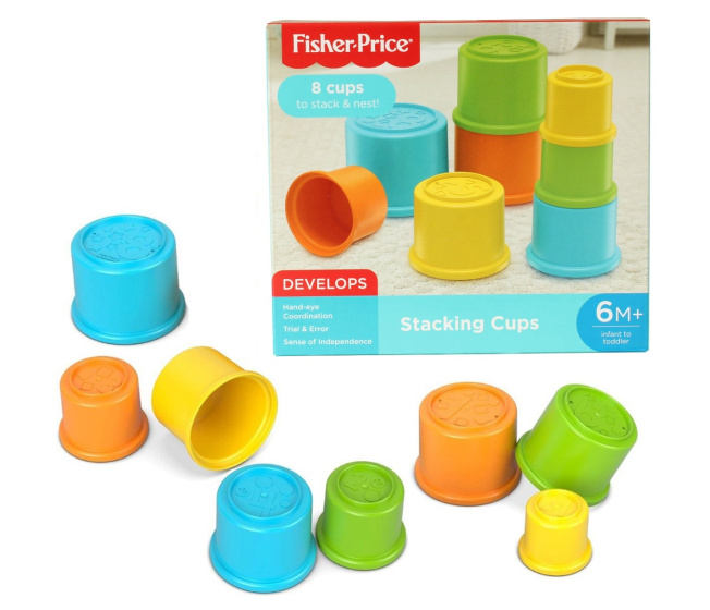 Fisher-Price - Stohovacie poháriky