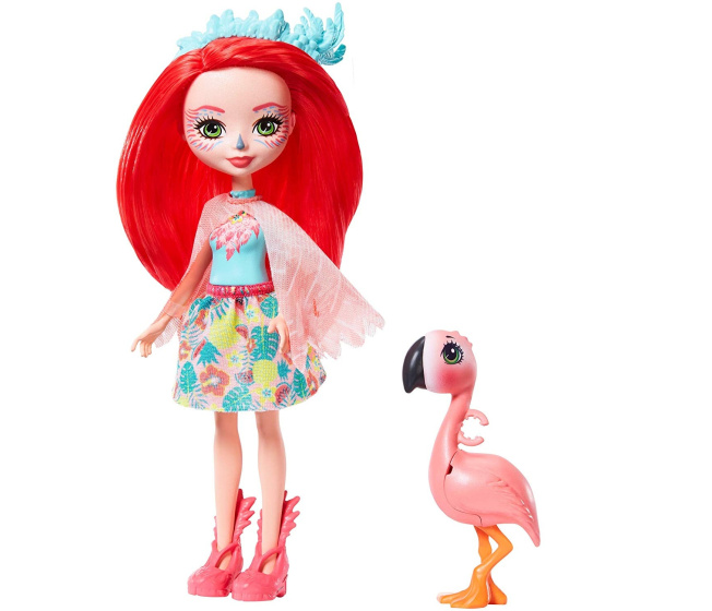 Enchantimals – Bábika Fanci Flamingo a Swash