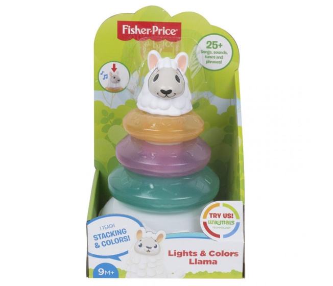 Fisher-Price - Hovoriaca lama s krúžkami