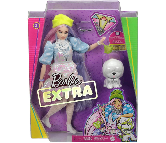 Barbie Extra – Módna bábika