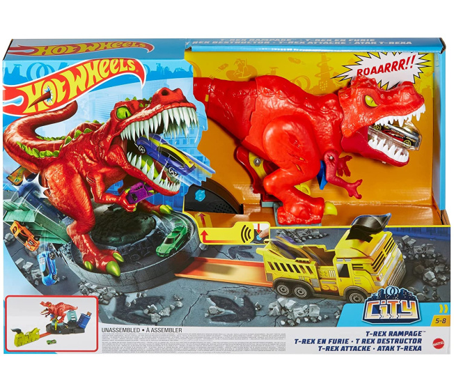 Hot Wheels City- T-Rex Rampage