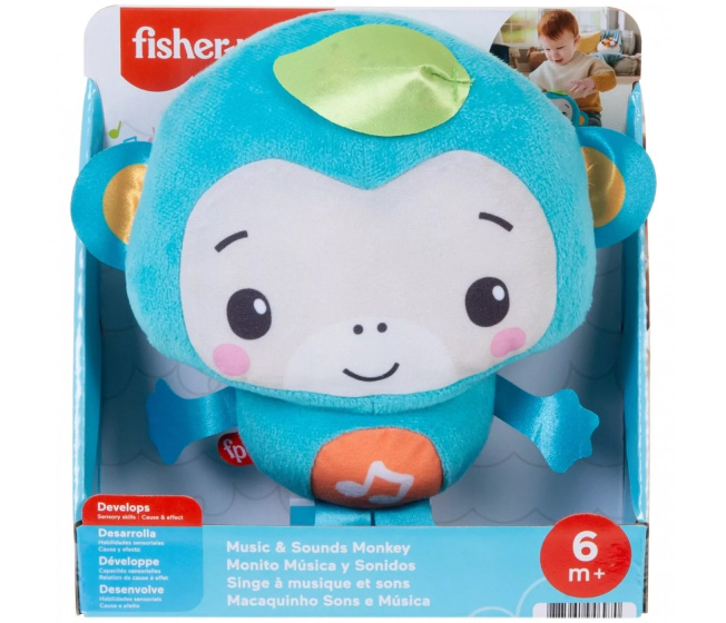 Fisher-Price - Hudobná opica