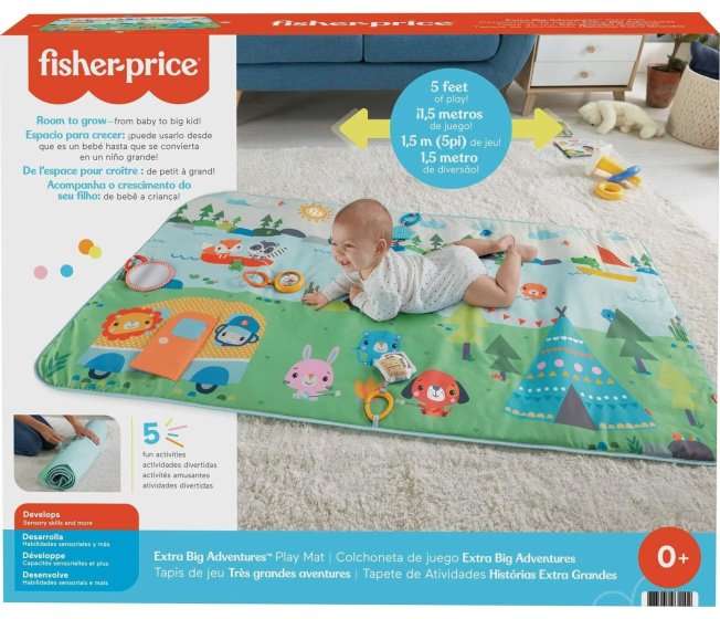 Fisher-Price - Dobrodružná hracia podložka