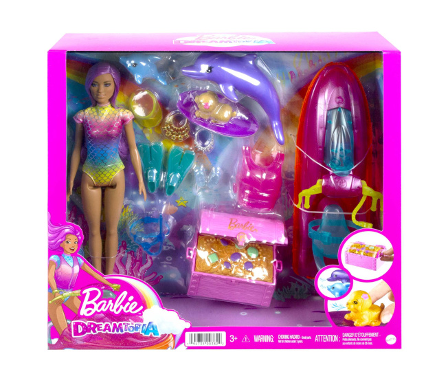 Barbie Dreamtopia - Vodný set