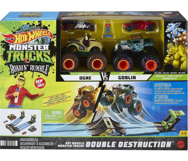 Hot Wheels Monster Truck- Double Destruction