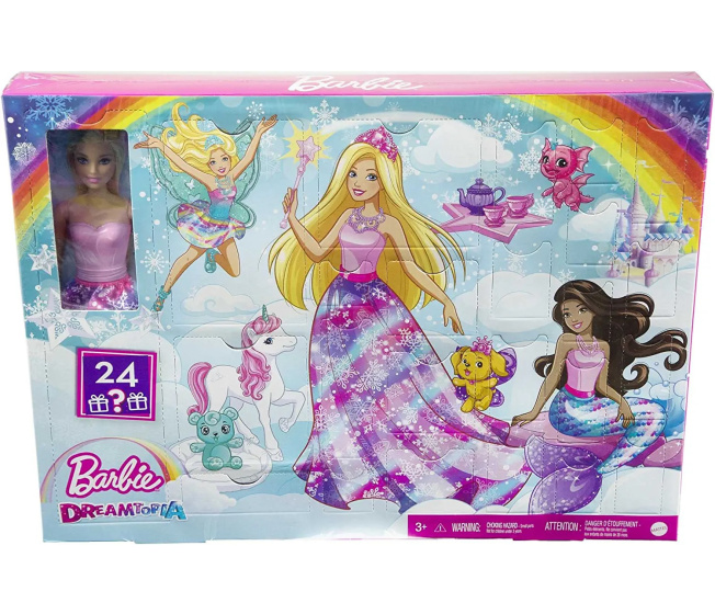 Barbie Dreamtopia – Adventný kalendár