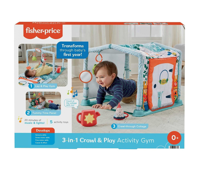 Fisher-Price - Podložka na hranie 3 v 1