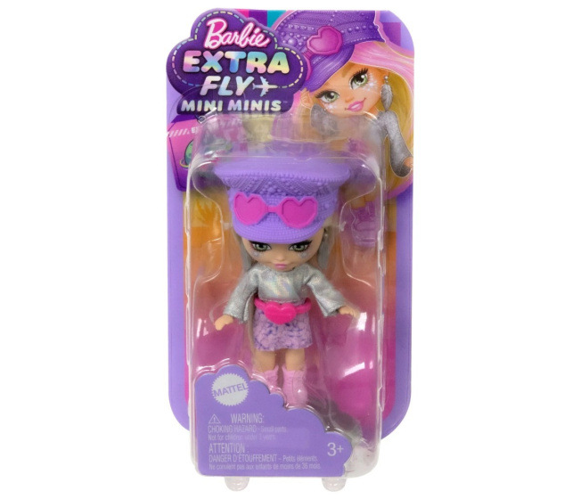 Barbie Extra Fly – Mini bábika