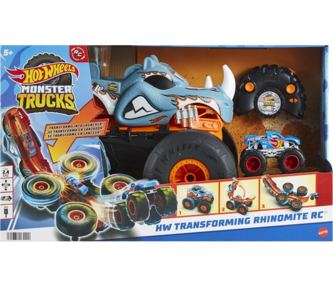 Hot Wheels- Monster Trucks Rhinomite RC