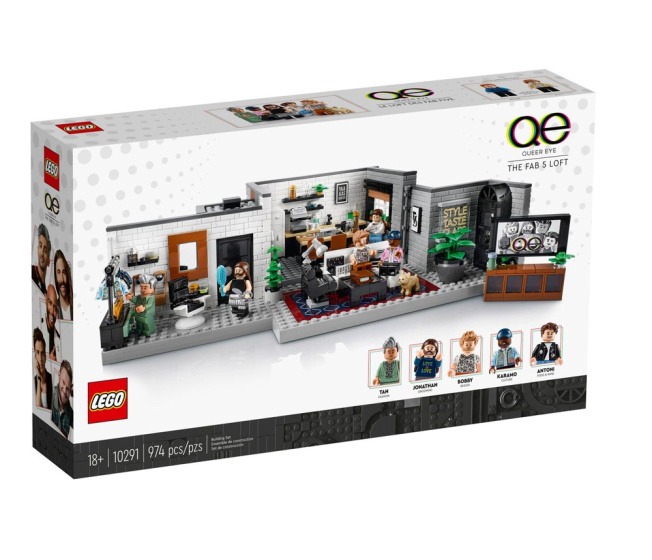 10291 LEGO CREATOR – Queer Eye, byt úžasnej päťky