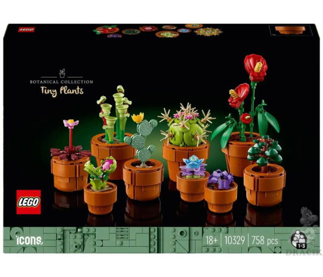 10329 Lego Botanical – Miniatúrne rastliny