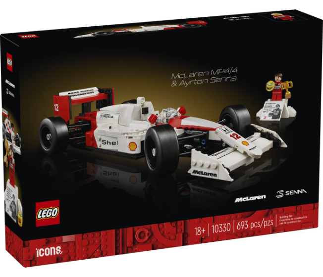 10330 Lego Icons – McLaren Mp4/4 A Ayrton Senna