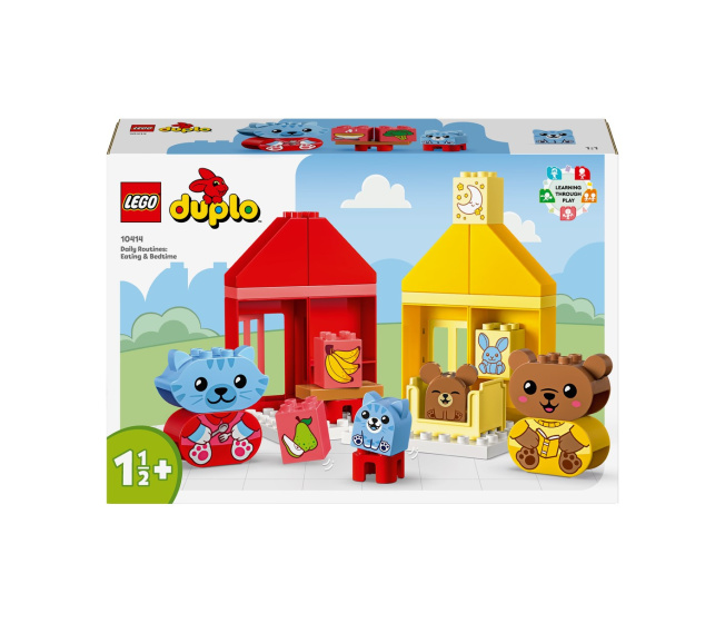 10414 Lego Duplo - Každodenné aktivity: Jedenie a čas na spanie