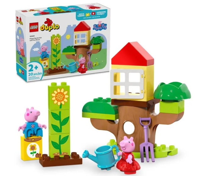 10431 Lego Duplo - Peppa Pig – Záhrada a domček na strome