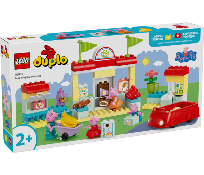 10434 Lego Duplo – Prasiatko Peppa a supermarket