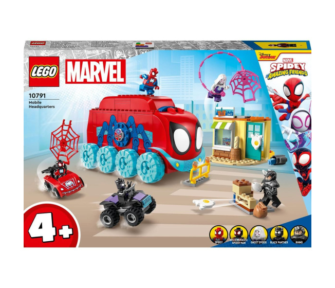 10791 Lego Marvel- Mobilná Základňa Spideyho Tímu