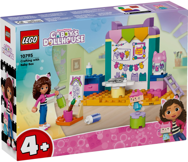 10795 Lego Gabby's Dollhouse – Tvorenie s Baby Boxom