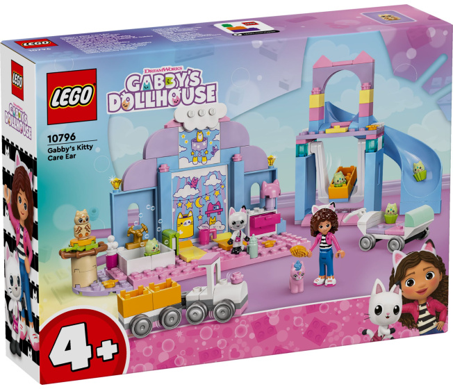 10796 Lego Gabby's Dollhouse – Gabby a mačacie jasličky