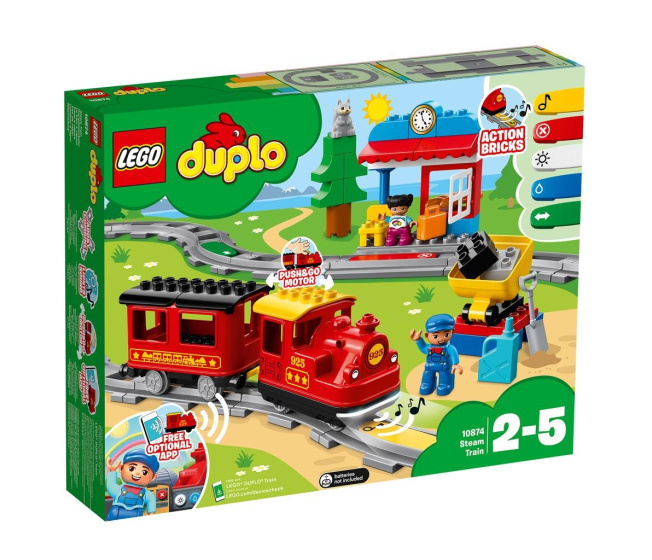 10874 Lego Duplo – Parný vlak