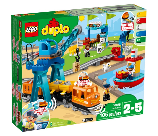 10875 Lego Duplo – Nákladný vlak