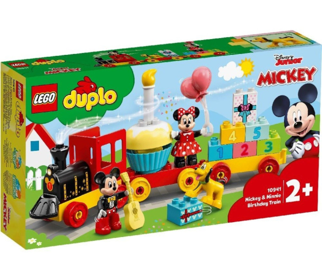 10941 Lego Duplo - Narodeninový vláčik Mickeyho a Minnie