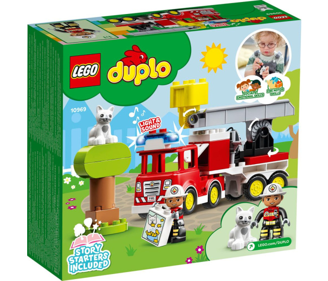 10969 Lego Duplo - Hasičské auto