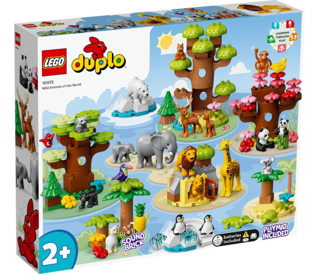 10975 Lego Duplo - Divoké zvieratá z celého sveta