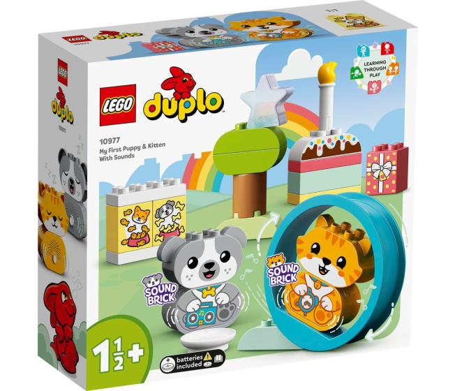 10977 Lego Duplo- Moje prvé šteniatko a mačiatko so zvukom