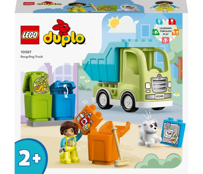 10987 Lego Duplo- Smetiarske auto