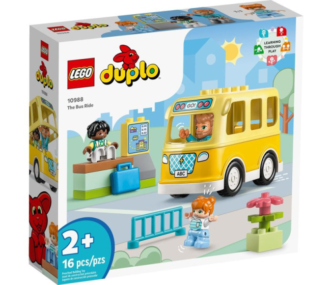 10988 Lego Duplo- Jazda autobusom