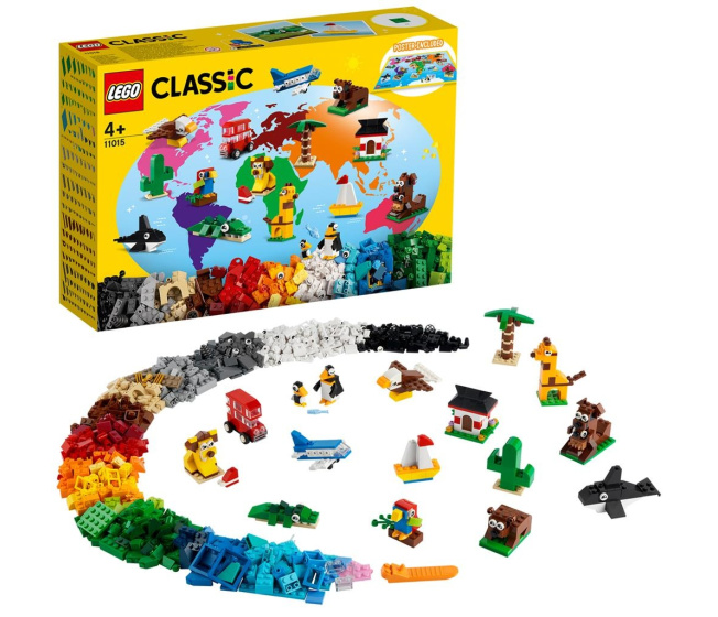 11015 Lego Classic – Cesta okolo sveta