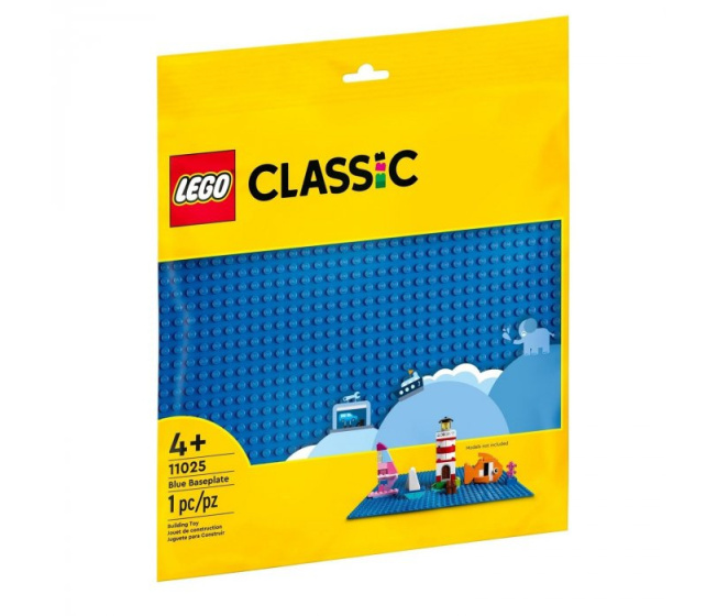 11025 Lego Classic- Modrá podložka na stavanie