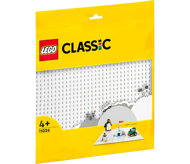 11026 Lego Classic – Biela podložka na stavanie