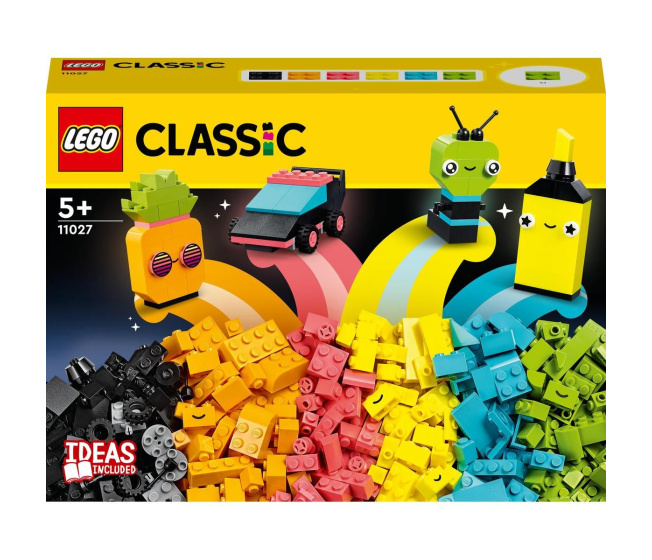 11027 Lego Classic- Neónová kreatívna zábava